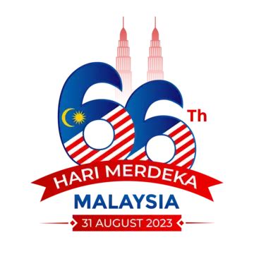 66th Logo Independence Day Of Malaysia 31 August 2023 Vector, Malaysia 66, Malaysia Independence ...