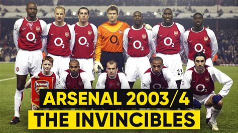 Arsenal Road to PL Victory 2003/04 The Invincibles - YouTube