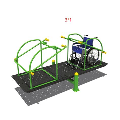 Wheelchair Playgrounds Equipment All Accessible Inclusive Handicap Playground For Special Needs ...