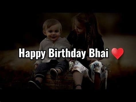 Happy Birthday Bhai Birthday Poetry For Brother Happy Birthday Status For WhatsApp … | Happy ...