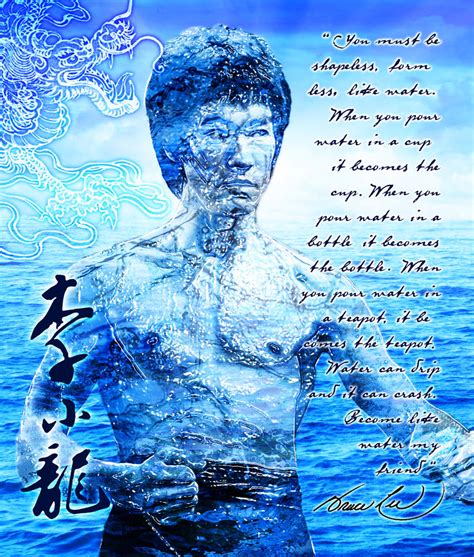 Bruce Lee Water quote by Torozon on DeviantArt