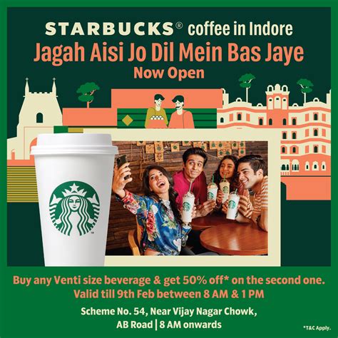 Starbucks India on Twitter: "Starbucks is now in Indore. A special surprise for you! Buy any ...