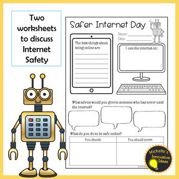 Cyber Safety Activities For Students