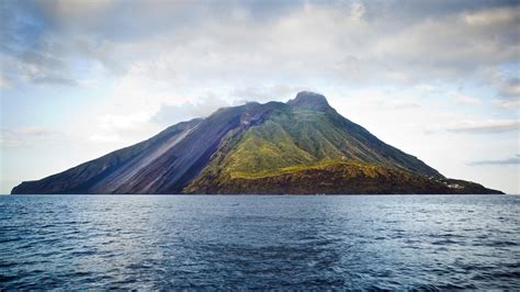 Stromboli Erupts! Volcanic Eruption on the Italian Island of Stromboli