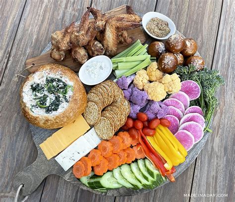 Easy Grazing Charcuterie Board Appetizer Platter | Made In A Day