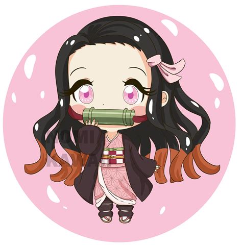 Nezuko Chibi Drawing