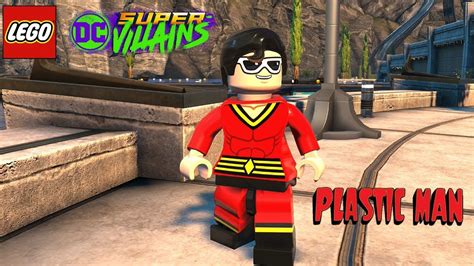 LEGO DC Super Villains Plastic Man Unlock + Free Roam Gameplay - YouTube