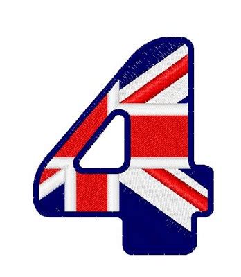 British Flag Font - ClipArt Best