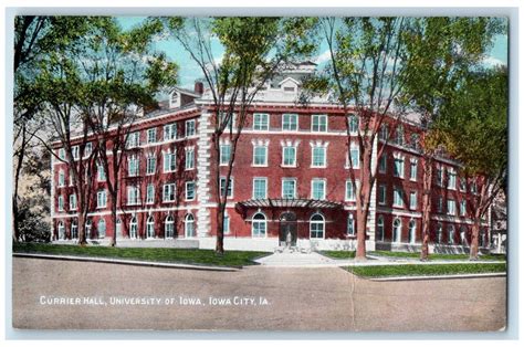 1930 Entrance To Currier Hall University Of Iowa Building Iowa City IA ...