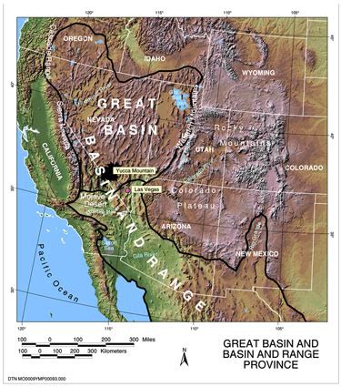 Basin-and-Range & San Andreas Fault