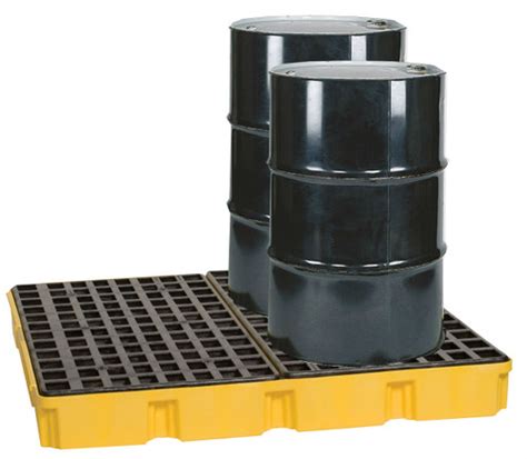 Eagle 4 Drum Spill Pallet - 1635 ON SALE @ Interstate Products, Inc.