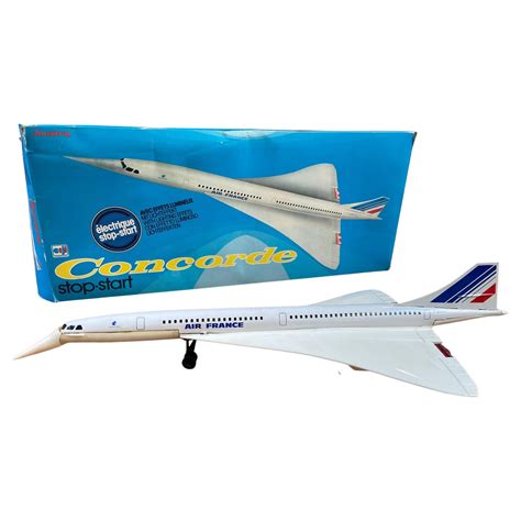 Collectible Toy, Concorde 3 Plane, 1970s For Sale at 1stDibs