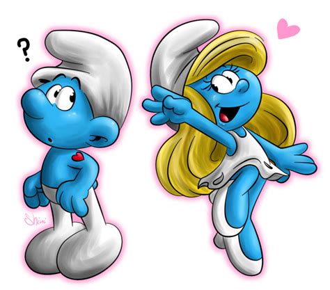 Smurfs, Smurfette, Smurfs drawing