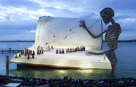 The Marvelous Floating Stage of the Bregenz Festival In Austria