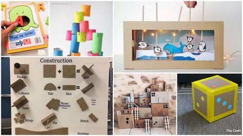 25 Inventive Cardboard Activities and Games for Learning