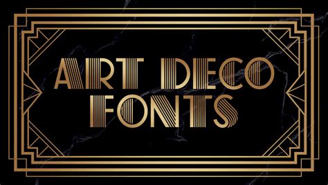 75+ Best Art Deco Fonts (FREE / Premium) 2024 | Hyperpix