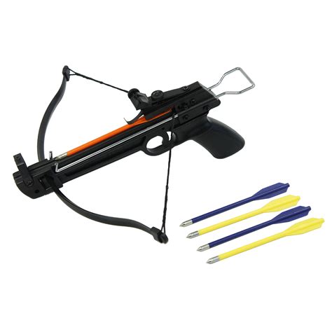 50 lb Pistol Hunting Archery Crossbow bow + 5 Bolts / Arrows 180 175 ...