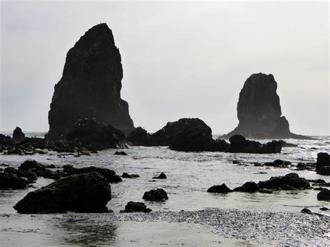 Rocks Of Oregon Coast Free Stock Photo - Public Domain Pictures