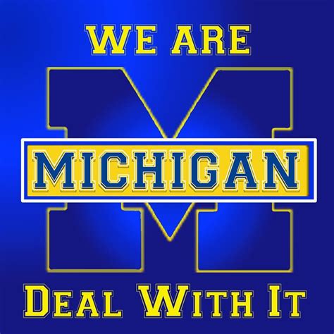 MICHIGAN | Michigan wolverines football, Wolverines, Michigan