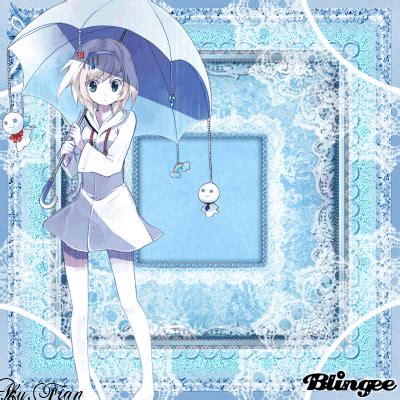 Anime Girl With Umbrella Picture #121011428 | Blingee.com