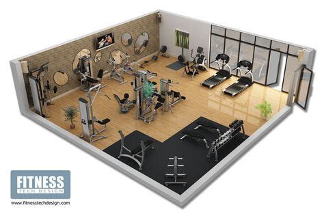 19+ Trendy Ideas Fitness Gym Layout | Home gym design, Gym design ...