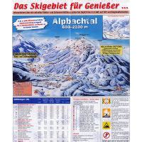 Detailed piste map of Alpbach - 2006 | Tyrol | Austria | Europe | Mapsland | Maps of the World