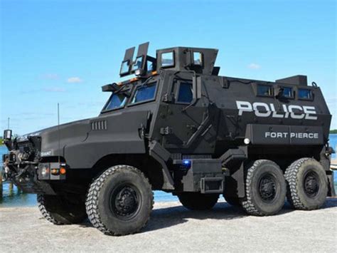 Florida's Smallest Police Department Gets a Mine-Resistant Armored ...