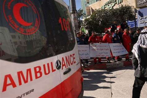 Palestine Red Crescent Society Suspends Coordinated Medical Missions in Gaza