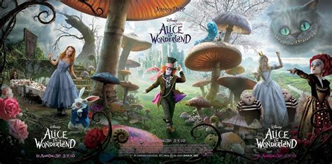 micropsia: "Alice in Wonderland", de Tim Burton (nuevo poster)