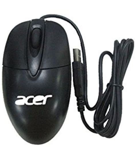 acer mouse Acer DC.11211.007 Black USB Wired Mouse - Buy acer mouse ...