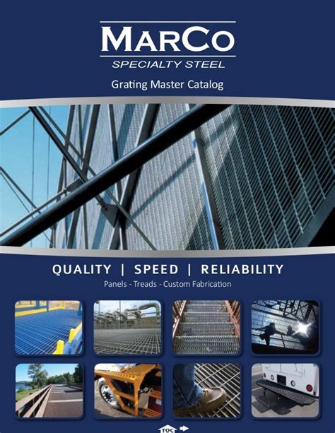 Marco Specialty Steel Master Grating Catalog V1