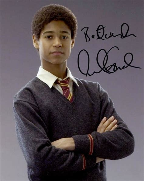 Alfred Enoch HARRY POTTER in Person Signed Photo RARE - Etsy