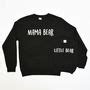 Mum And Me Mama Bear Sweatshirt Jumper Set By Ellie Ellie