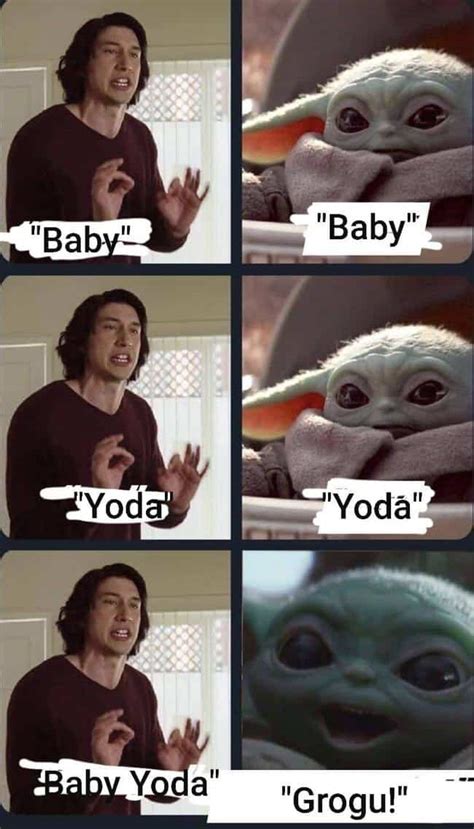 Best Grogu Baby Yoda Name Memes