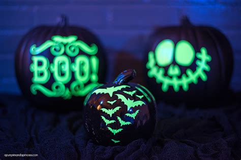 Glow-in-the-dark Pumpkins