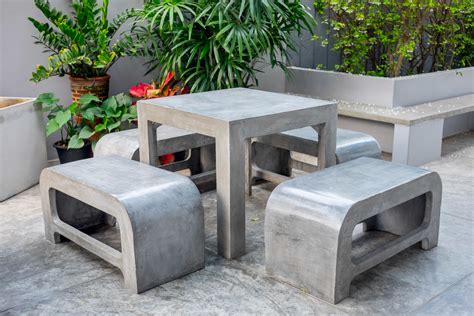 The Best 37 DIY Concrete Furniture Ideas - Backyard Boss