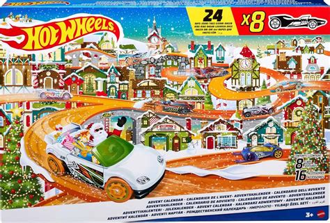 Hot Wheels 2023 Holiday 164 Advent Calendar Mattel Toys - ToyWiz