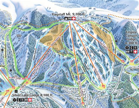 Utah Ski Maps | Deer Valley Ski Resort Trail Map