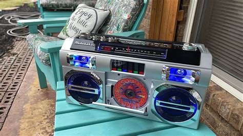 Studebaker 80’s Retro Street Bluetooth BoomBox With Cd Player Unboxing… - YouTube