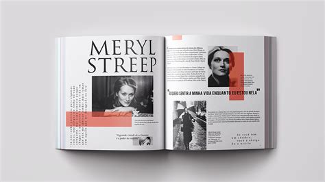 Editorial Desing Meryl Streep on Behance