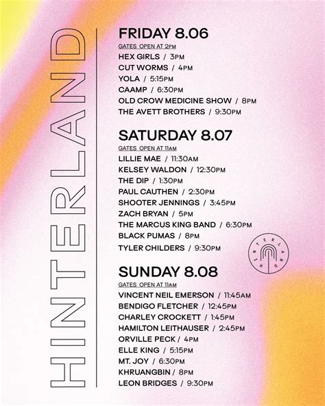 Hinterland Music Festival 2021 Lineup | Grooveist