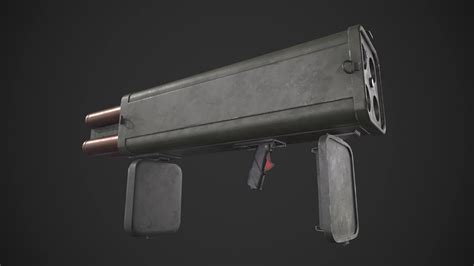 M202 Flash Rocket Launcher - 3D Model by yn-delmund