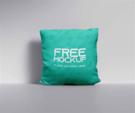 Square pillow mockup - Mockup Love