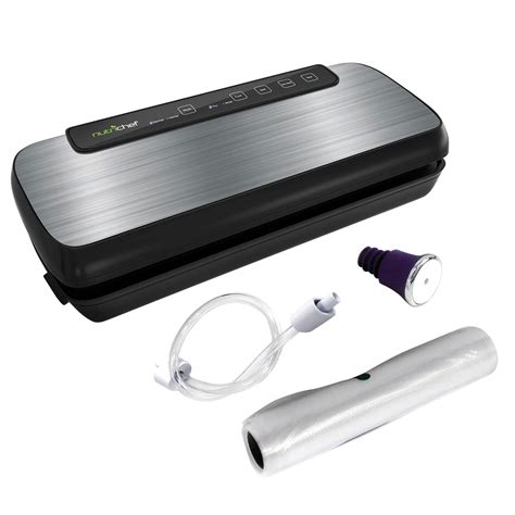 NutriChef PKVS20STS Automatic Vacuum Sealer System - Walmart.com