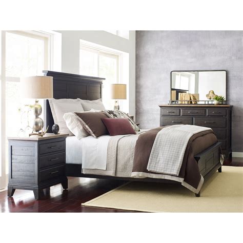 Kincaid Furniture Plank Road 706C King Bedroom Group 2 King Bedroom ...