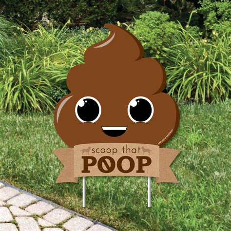 Scoop That Poop Outdoor Lawn Sign No Dog Poop Sign Yard - Etsy