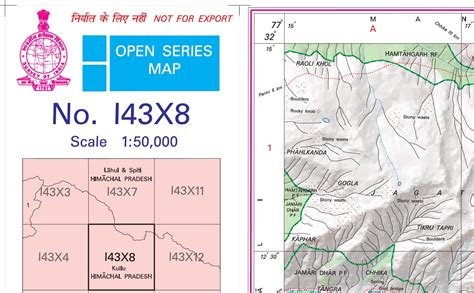 Survey of India Maps – UltraJourneys