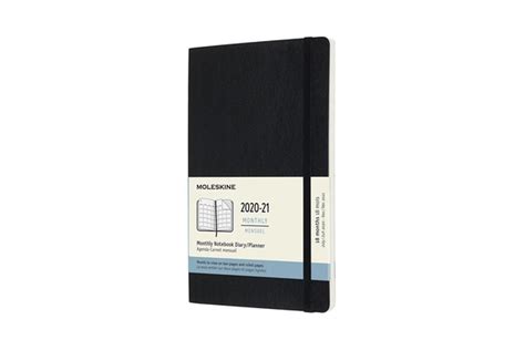 Moleskine 2021 18-month Monthly Large Softcover Diary - Walmart.com