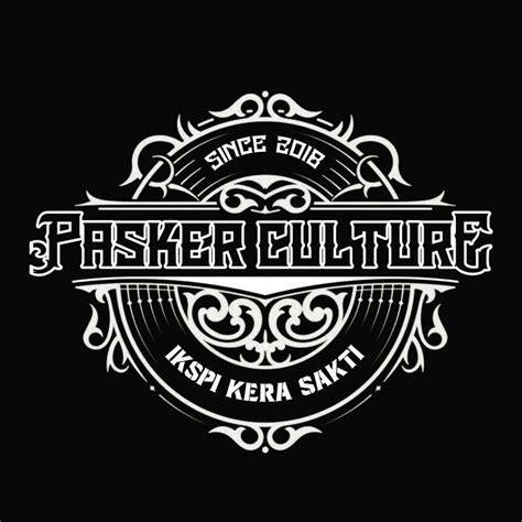 Pasker ikspi kera sakti | Desain logo, Desain, Kaos