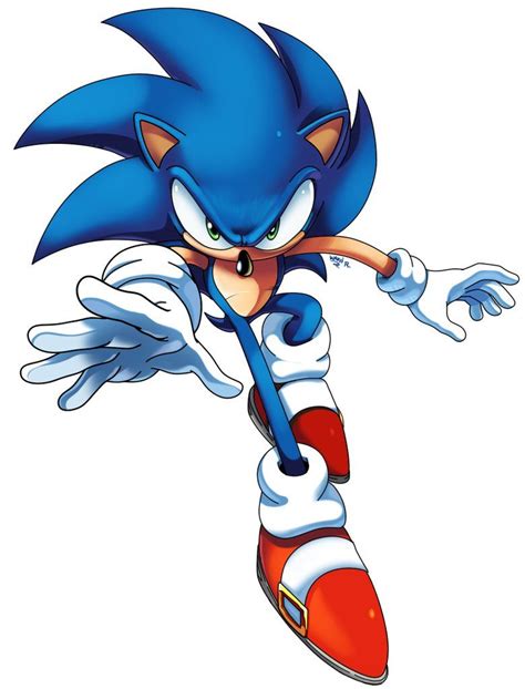 Sonic the Hedgehog by WaniRamirez | Sonic the hedgehog, Sonic, Sonic dash